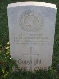 Dar Es Salaam War Cemetery - Anderson, Herbert Henry